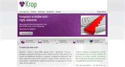 Desktop Screenshot of krop.pl